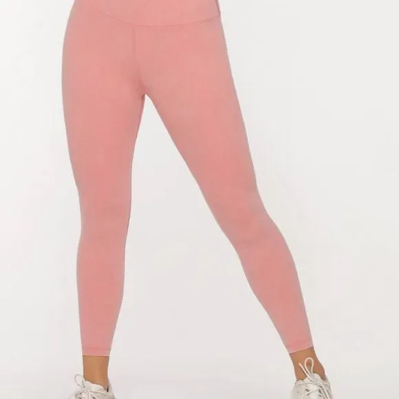 NWOT Lorna Jane Feel Comfortable Acid Wash Ankle Biter Leggings - Picture 4 of 7